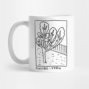 Peach Tree Mug